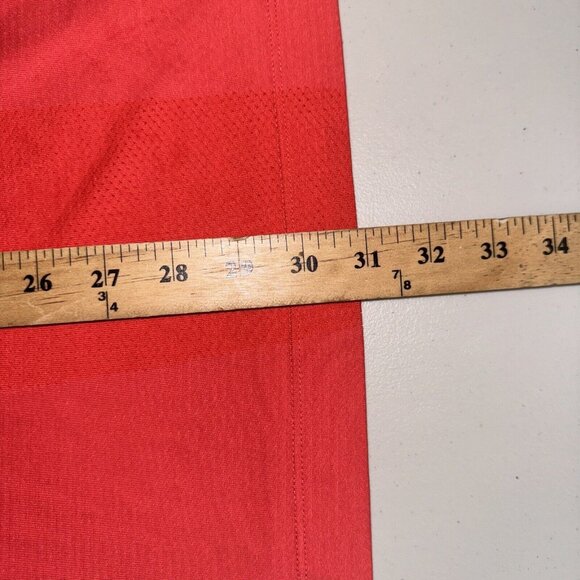 Nike Golf Polo‎ Mens XL Orange Coral Performance Dri-Fit Outdoor Casual Bright - Picture 9 of 12